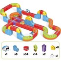 WOOPIE Magiczna Kolejka Kostkowa Klocki Konstrukcyjne Tor Antygrawitacyjny Magnetyczny 68el.
