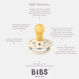 BIBS BOHEME VIOLET SKY S Smoczek Uspokajający kauczuk Hevea
