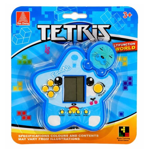 Gra Elektroniczna Tetris Gwiazdka Niebieska