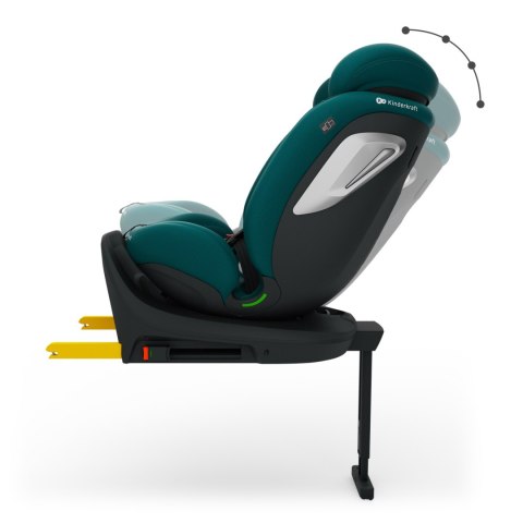 KINDERKRAFT Fotelik samochodowy I-360 2 PLUS i-Size green