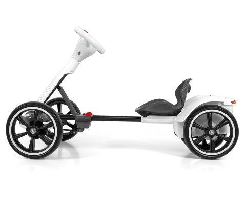 MILLY MALLY 6838 Pojazd na akumulator Gokart Bolt White (akumulator 6)