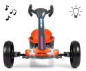 MILLY MALLY 6839 Pojazd na akumulator Gokart Bolt Red (akumulator 6)