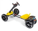 MILLY MALLY 6841 Pojazd na akumulator Gokart Bolt Yellow (akumulator 6)
