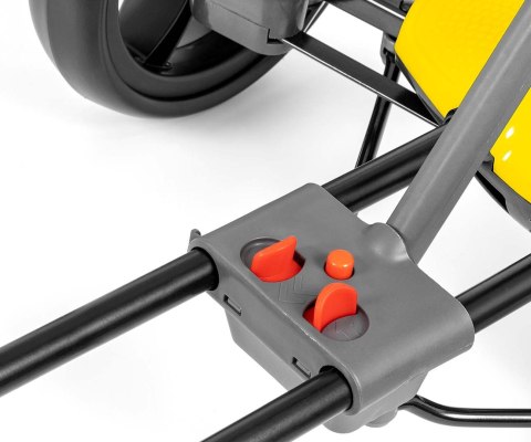 MILLY MALLY 6841 Pojazd na akumulator Gokart Bolt Yellow (akumulator 6)