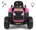 MILLY MALLY 6835 Pojazd na akumulator Rolly Pink (akumulator 12)