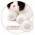 Pluszowy Kot Perski Maskotka Obciążeniowe Łapki Brązowo-Biały 50cm