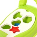 WOOPIE Jeździk 4w1 Sorter Pchacz Chodzik + Klakson Schowek