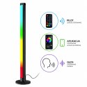 Lampa Podłogowa LED Narożna Stojąca RGB Tryb Muzyczny Aplikacja Pilot 90cm