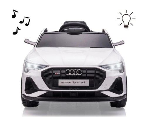 MILLY MALLY 5726 Pojazd na akumulator Audi E-Tron Sportback White