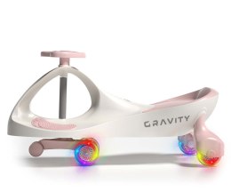 MILLY MALLY Jeździk Grawitacyjny Gravity cream pink