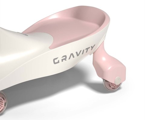 MILLY MALLY Jeździk Grawitacyjny Gravity cream pink