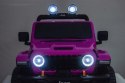Pojazd Jeep Wrangler Rubicon LIFT Różowy