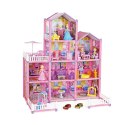 WOOPIE Mega Willa Domek dla Lalek LOVELY HOUSE 194 el.