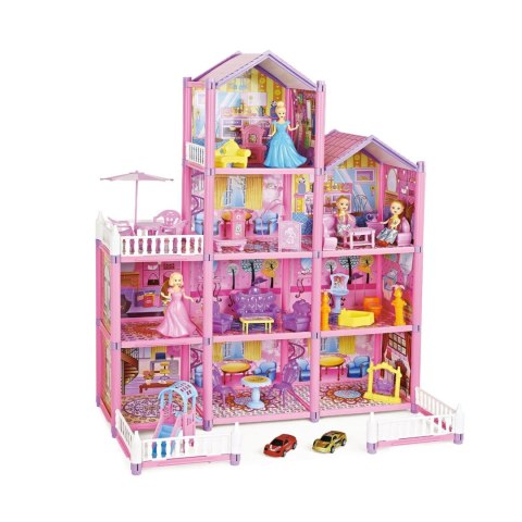 WOOPIE Mega Willa Domek dla Lalek LOVELY HOUSE 194 el.