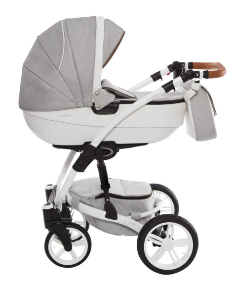 EXCLUSIVE 3w1 BabyActive wózek głęboko-spacerowy + fotelik samochodowy 0m+