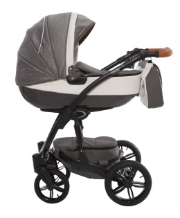 EXCLUSIVE 3w1 BabyActive wózek głęboko-spacerowy + fotelik samochodowy 0m+ E05