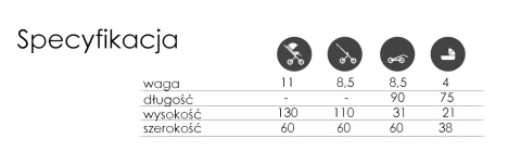 MOMMY 3w1 BabyActive wózek głęboko-spacerowy + fotelik samochodowy 0m+