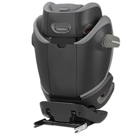 PALLAS S-FIX CYBEX 4* ADAC 9-36 kg, od ok. 9 miesięcy do 12 lat - Pepper Black