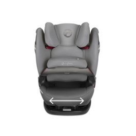 PALLAS S-FIX CYBEX 4* ADAC 9-36 kg, od ok. 9 miesięcy do 12 lat - Pepper Black