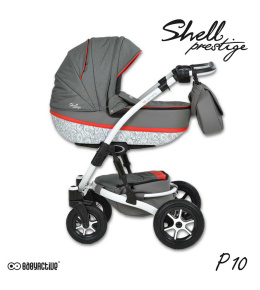 SHELL PRESTIGE 3w1 BabyActive wózek głęboko-spacerowy + fotelik samochodowy 0m+ P10