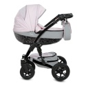 SHELL PRESTIGE BLACK 3w1 BabyActive wózek głęboko-spacerowy + fotelik samochodowy 0m+