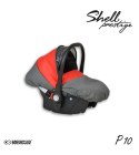 SHELL PRESTIGE BLACK 3w1 BabyActive wózek głęboko-spacerowy + fotelik samochodowy 0m+ P10