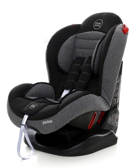 SWING Coto Baby 9-25kg fotelik samochodowy - black melange