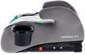 Fotelik podstawka booster siedzisko samochodowe SUNBABY - ISOFIX LittleNestPro 125-150 cm z uchwytem na kubek - szary
