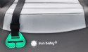 Fotelik podstawka booster siedzisko samochodowe SUNBABY - LittleNest 125-150 cm - szary