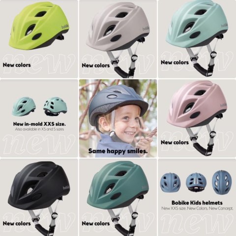 KASK dla dzieci Bobike XXS 44-48cm MarshmallowMint