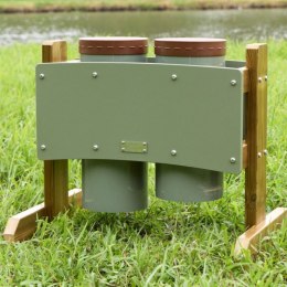 MASTERKIDZ Dwa Bębny Konga Wolnostojące Outdoor