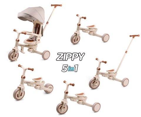 MILLY MALLY 6378 Rowerek trójkołowy Zippy Beige