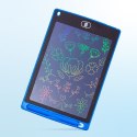 Znikopis Tablet graficzny do rysowania 8,5 cala + rysik multikolor Sun Baby niebieski