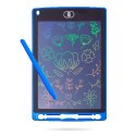 Znikopis Tablet graficzny do rysowania 8,5 cala + rysik multikolor Sun Baby niebieski