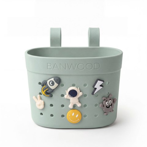 Banwood Koszyk Pin & Ride Clay