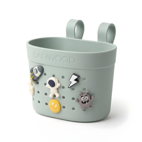 Banwood Koszyk Pin & Ride Clay