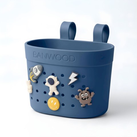 Banwood Koszyk Pin & Ride Deep Sea