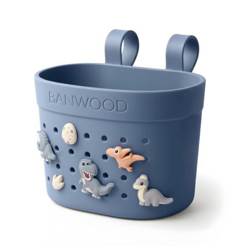Banwood Koszyk Pin & Ride Deep Sea