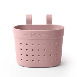 Banwood Koszyk Pin & Ride Dusty Rose