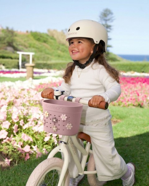 Banwood Koszyk Pin & Ride Dusty Rose