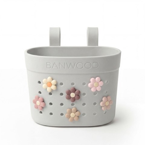 Banwood Koszyk Pin & Ride Ivory