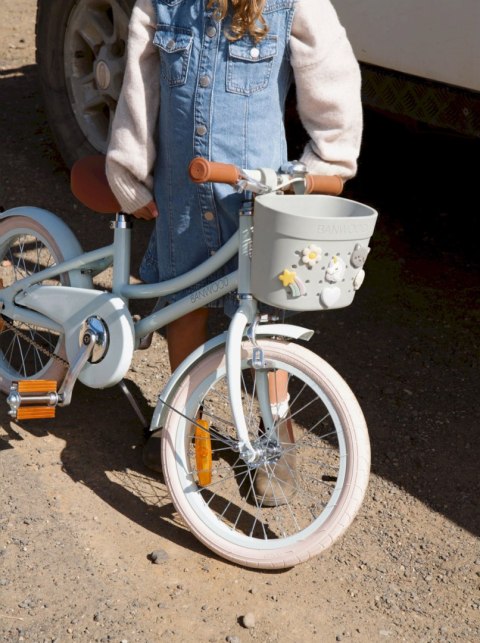 Banwood Koszyk Pin & Ride Ivory