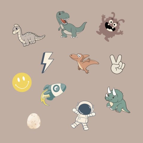 Banwood Piny do koszyka Dinosaurs