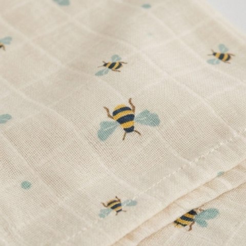Muślinowe pieluszki 6 pack 70x70 cm Honeybee