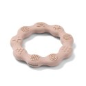 B.O.825/04 Gryzak silikonowy RING beżowy