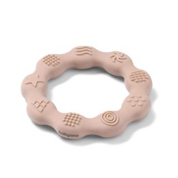 B.O.825/04 Gryzak silikonowy RING beżowy