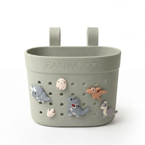 Banwood Koszyk Pin & Ride Olive