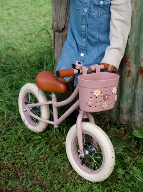 Banwood Koszyk Pin & Ride Raspberry