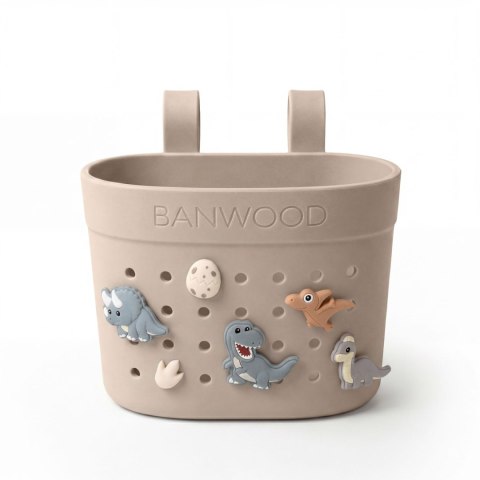 Banwood Koszyk Pin & Ride Sand