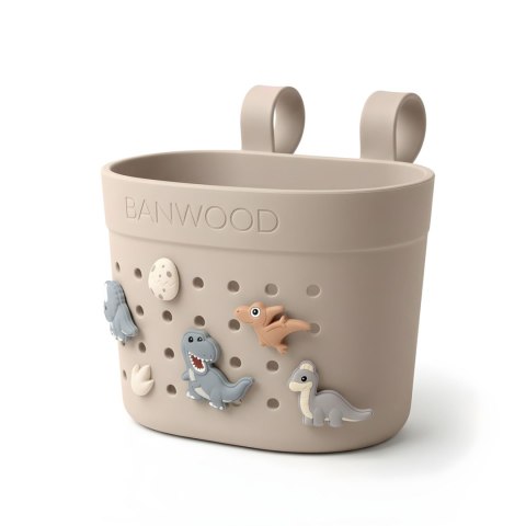 Banwood Koszyk Pin & Ride Sand